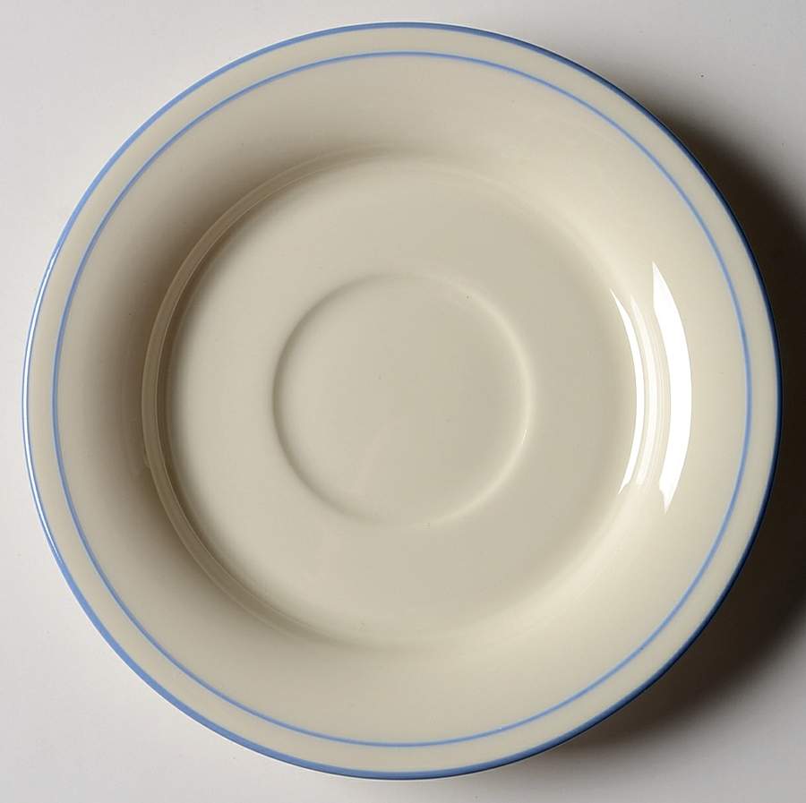Sky Blue Pinstripes (For the Sky Blue) Saucer by Lenox-1