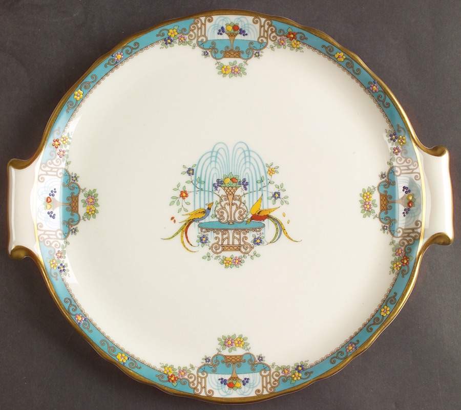 Fountain Handled Cake Plate by Lenox-1