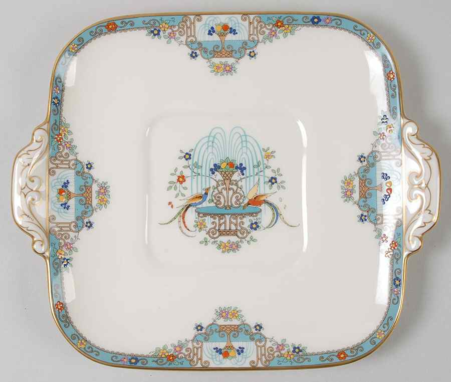 Fountain Square Handled Cake Plate by Lenox-1