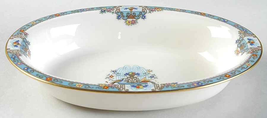 Fountain 9" Oval Vegetable Bowl by Lenox-1