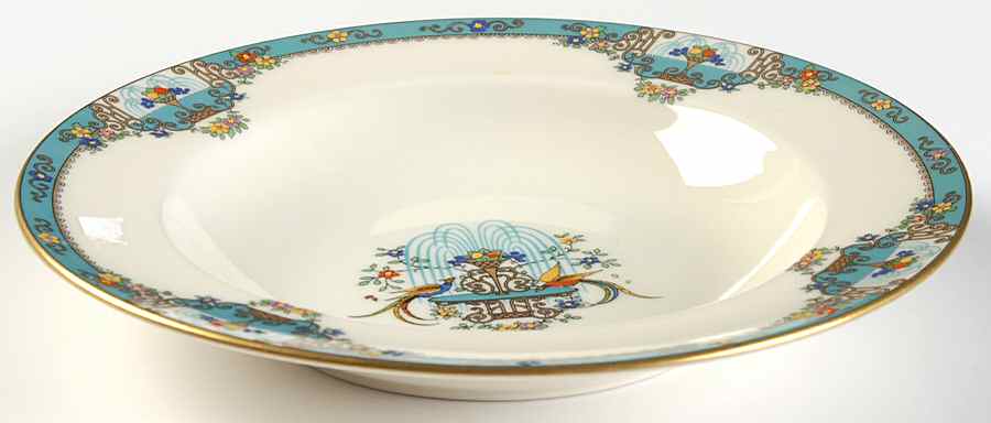 Fountain Large Rim Soup Bowl by Lenox-1