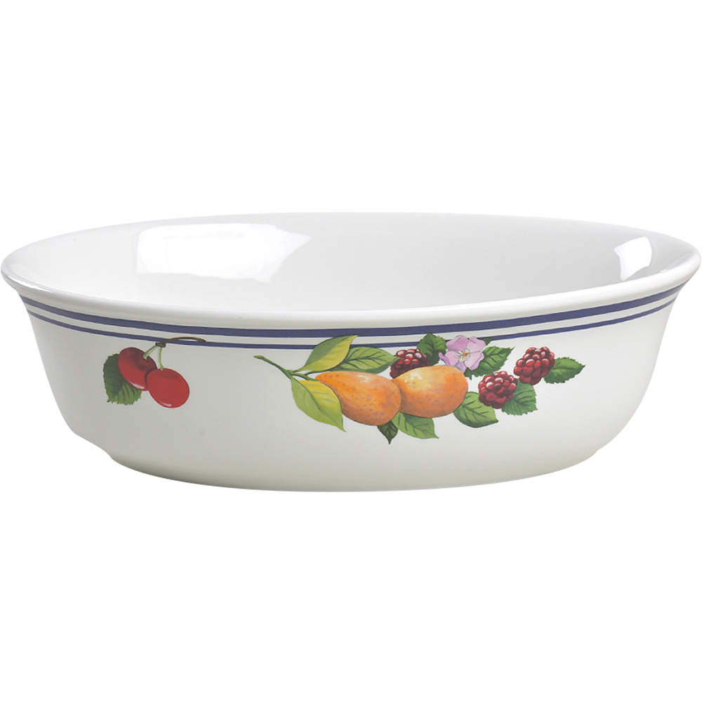 Fruit Groves 9" Oval Vegetable Bowl by Lenox-1