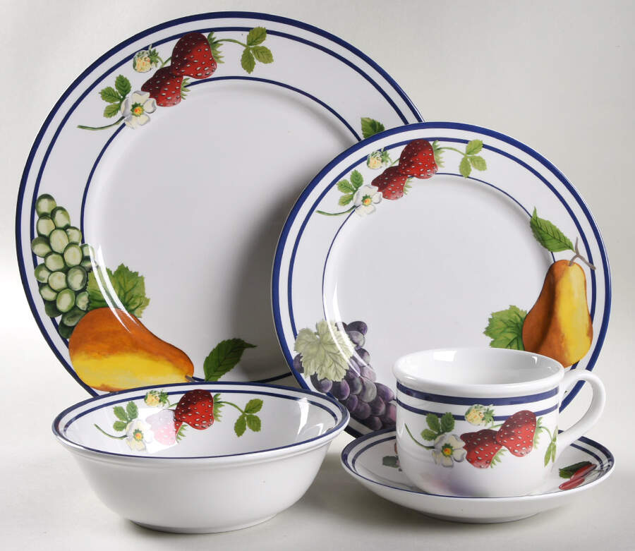 Fruit Groves 5 Piece Place Setting by Lenox-1