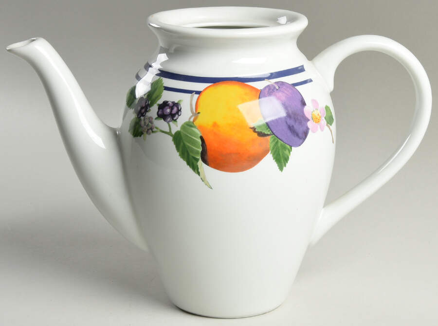 Fruit Groves Coffee Pot No Lid by Lenox-1