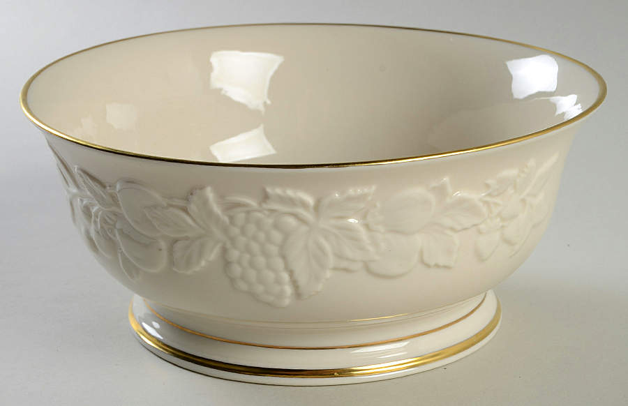 Fruits of Life 8" Round Vegetable by Lenox-1
