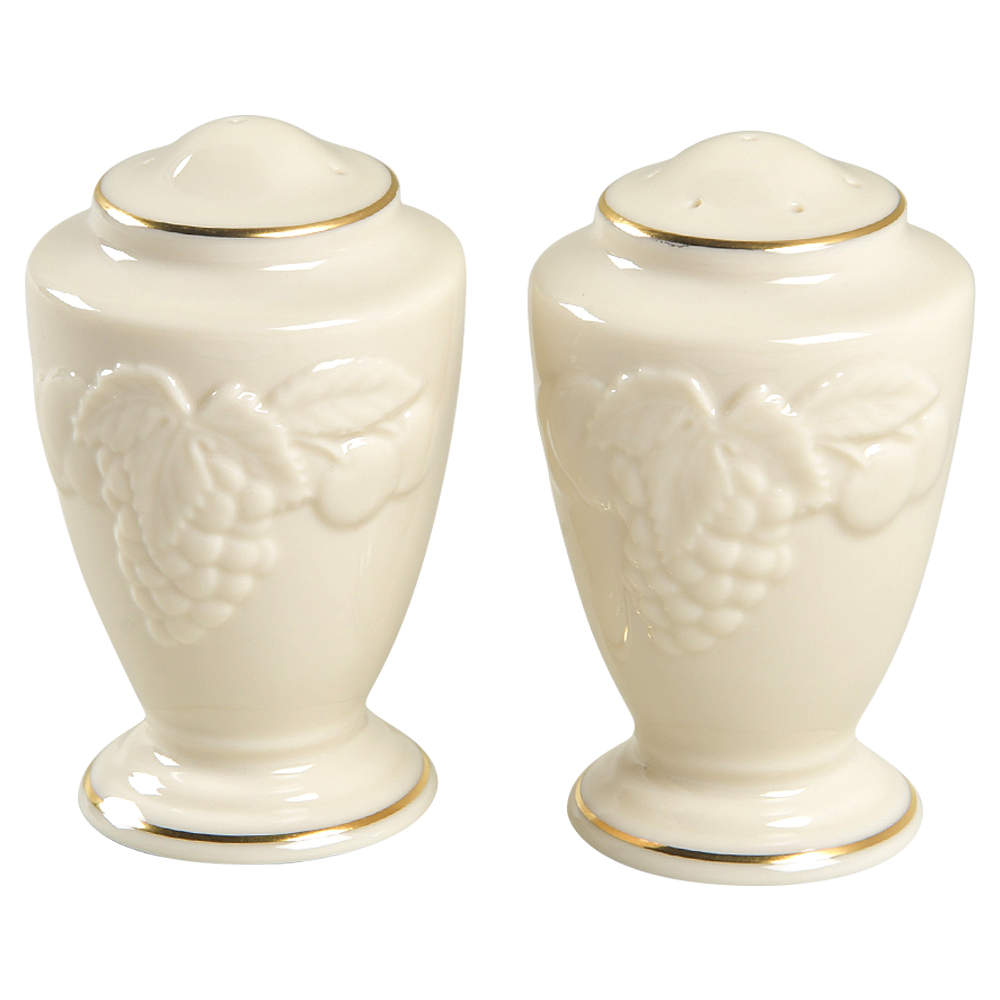 Fruits of Life Salt & Pepper Set by Lenox-1