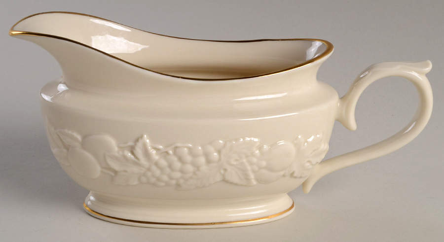 Fruits of Life Gravy Boat by Lenox-1