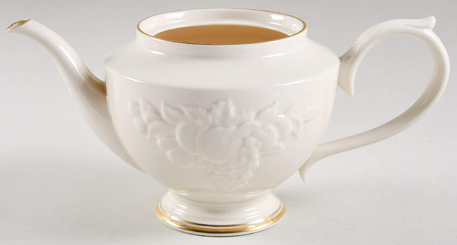 Fruits of Life Teapot No Lid by Lenox-1
