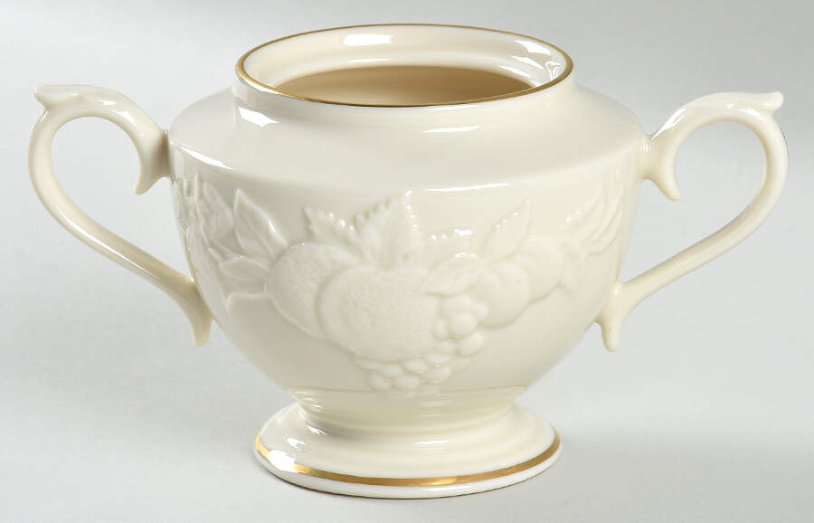 Fruits of Life Sugar Bowl No Lid by Lenox-1