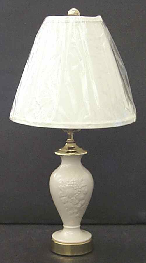 Fruits of Life 12" Electric Lamp & Shade by Lenox-1