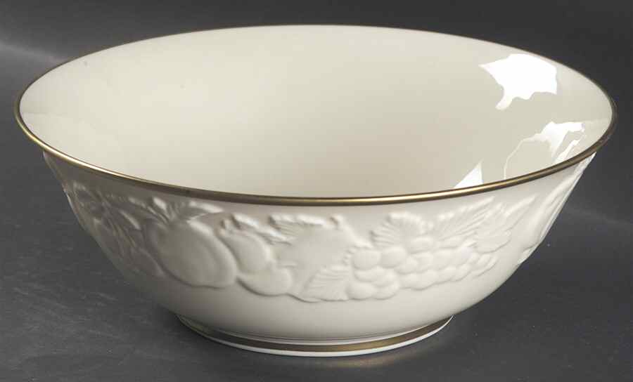 Fruits of Life 9" Round Vegetable Bowl by Lenox-1