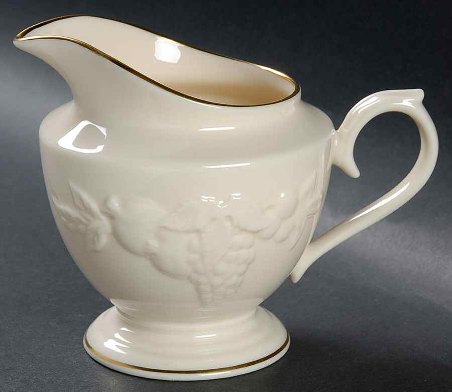 Fruits of Life Creamer by Lenox-1
