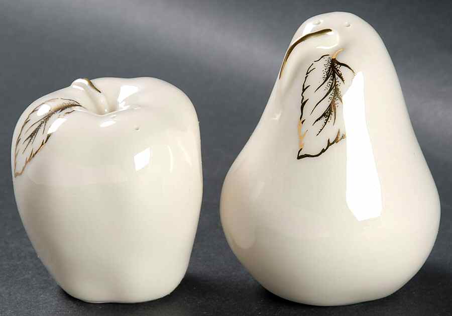 Fruits of Life Figural Salt & Pepper Set by Lenox-1