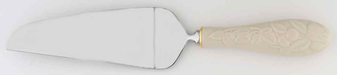 Fruits of Life Dessert Server with Stainless Blade by Lenox-1