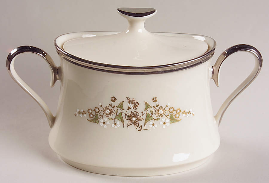 Fresh Meadow Sugar Bowl & Lid by Lenox-1