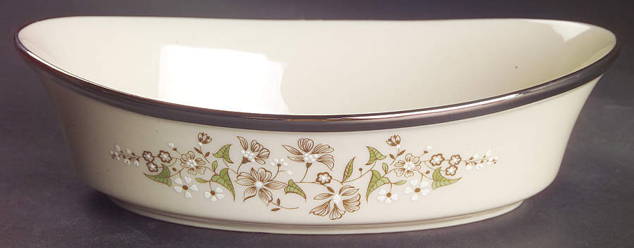 Fresh Meadow 10" Oval Vegetable Bowl by Lenox-1