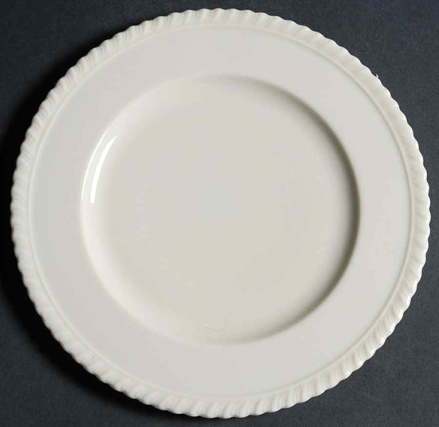 Gadroon Off White Luncheon Plate by Lenox-1