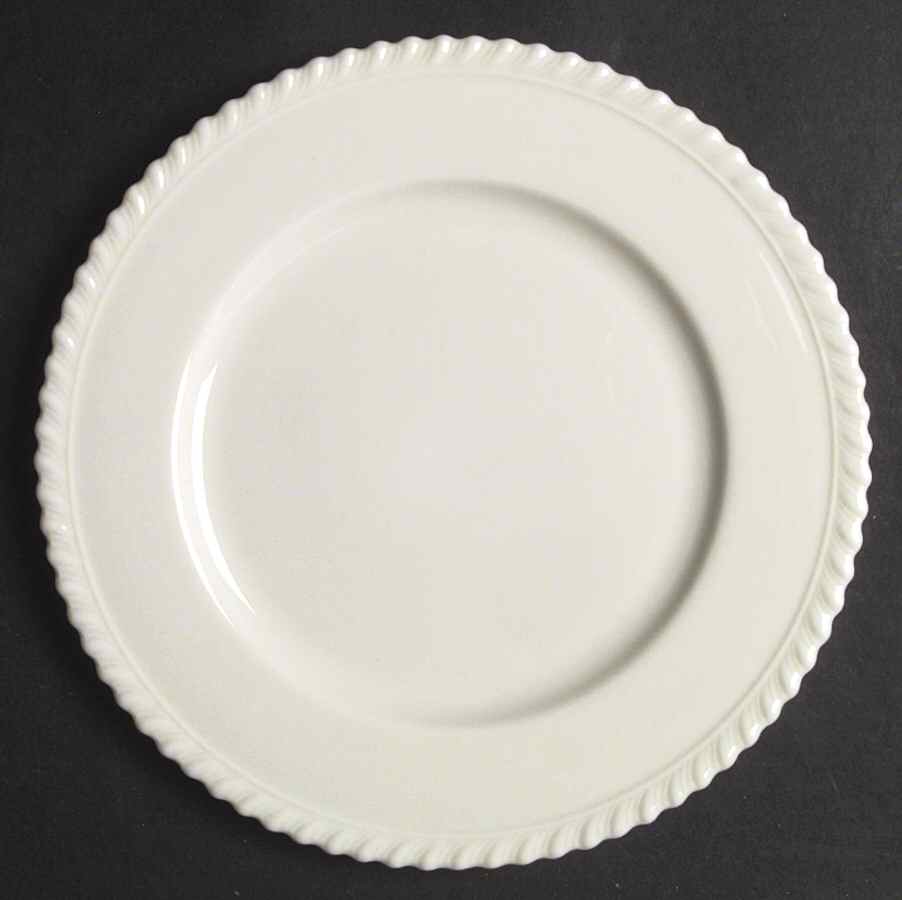 Gadroon Off White Dinner Plate by Lenox-1