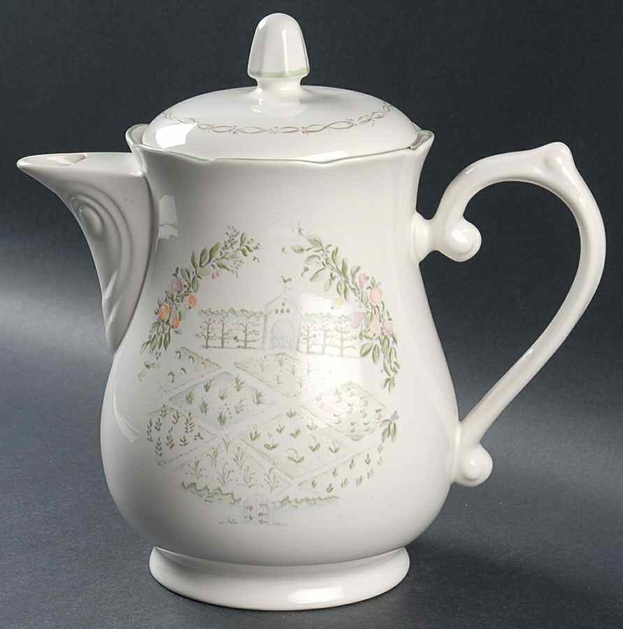 Garden Gate Coffee Pot & Lid by Lenox-1