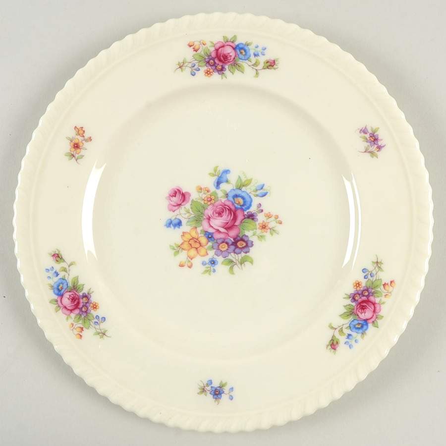 Gadroon Rose Luncheon Plate by Lenox-1