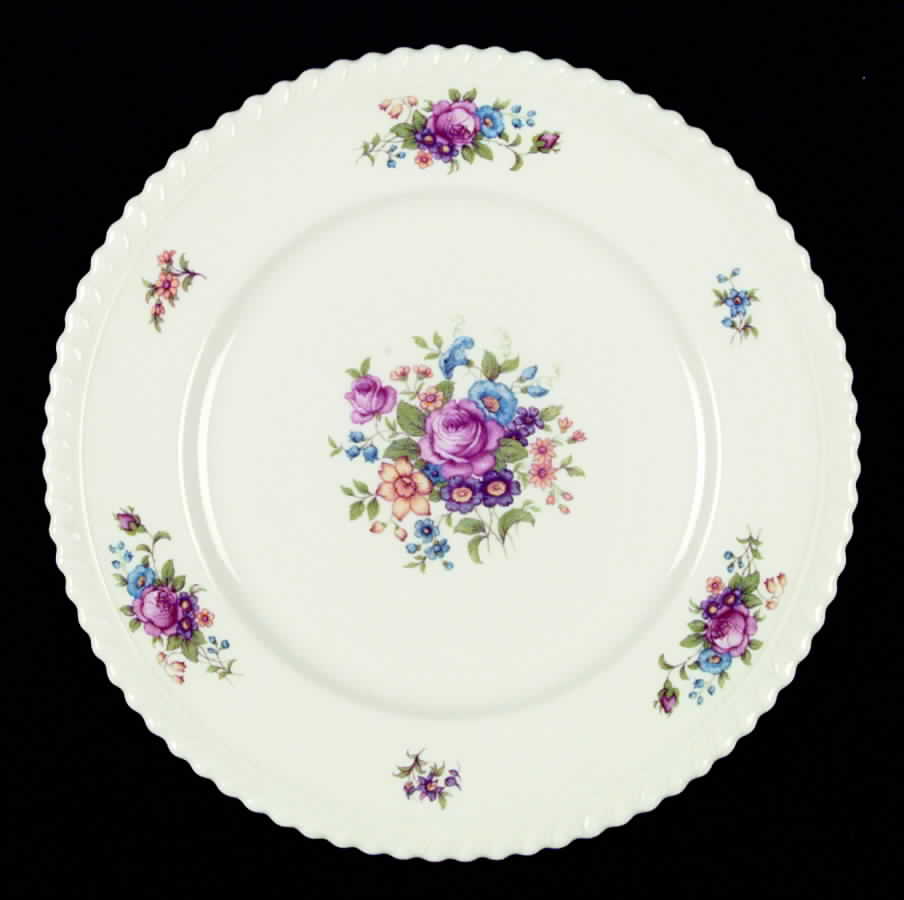 Gadroon Rose Dinner Plate by Lenox-1