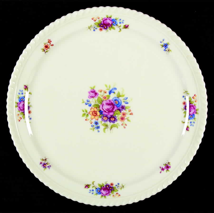 Gadroon Rose 12" Chop Plate (Round Platter) by Lenox-1