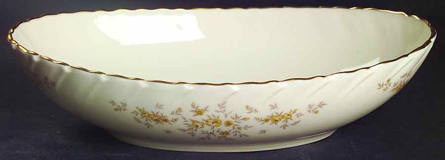 Gaylord 9" Oval Vegetable Bowl by Lenox-1