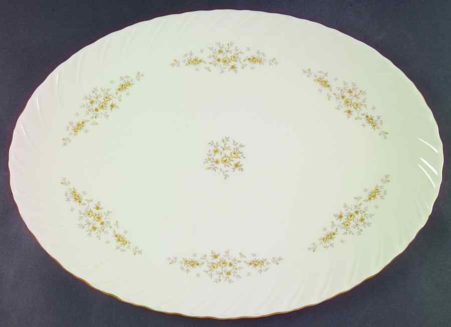 Gaylord 17" Oval Serving Platter by Lenox-1