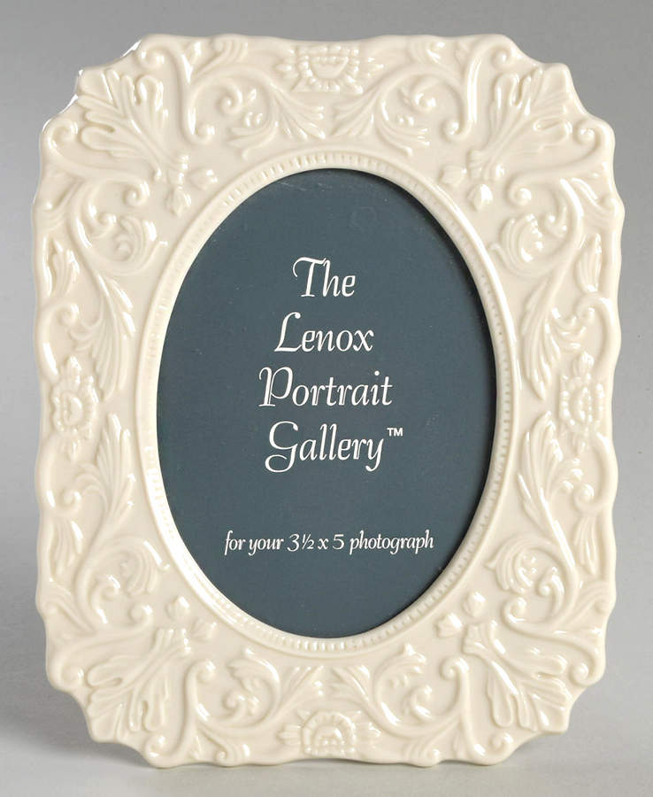 Georgian Collection (Giftware) Frame Holds 3 1/2" X 5" by Lenox-1