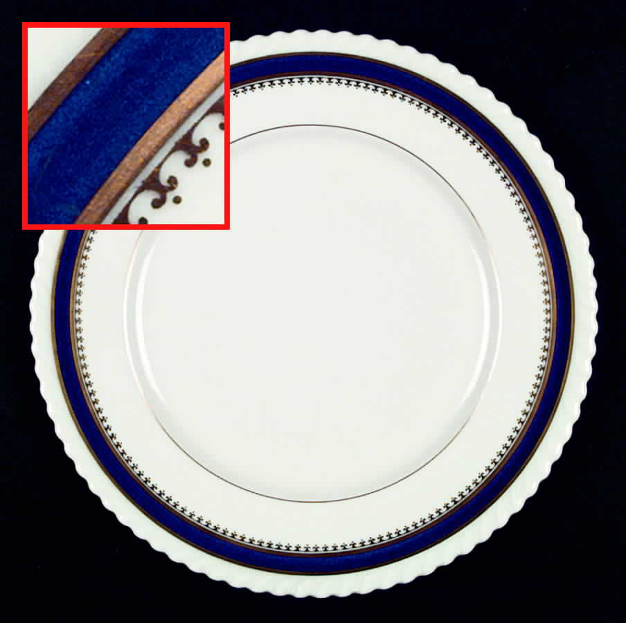 Georgian Blue Dinner Plate by Lenox-1