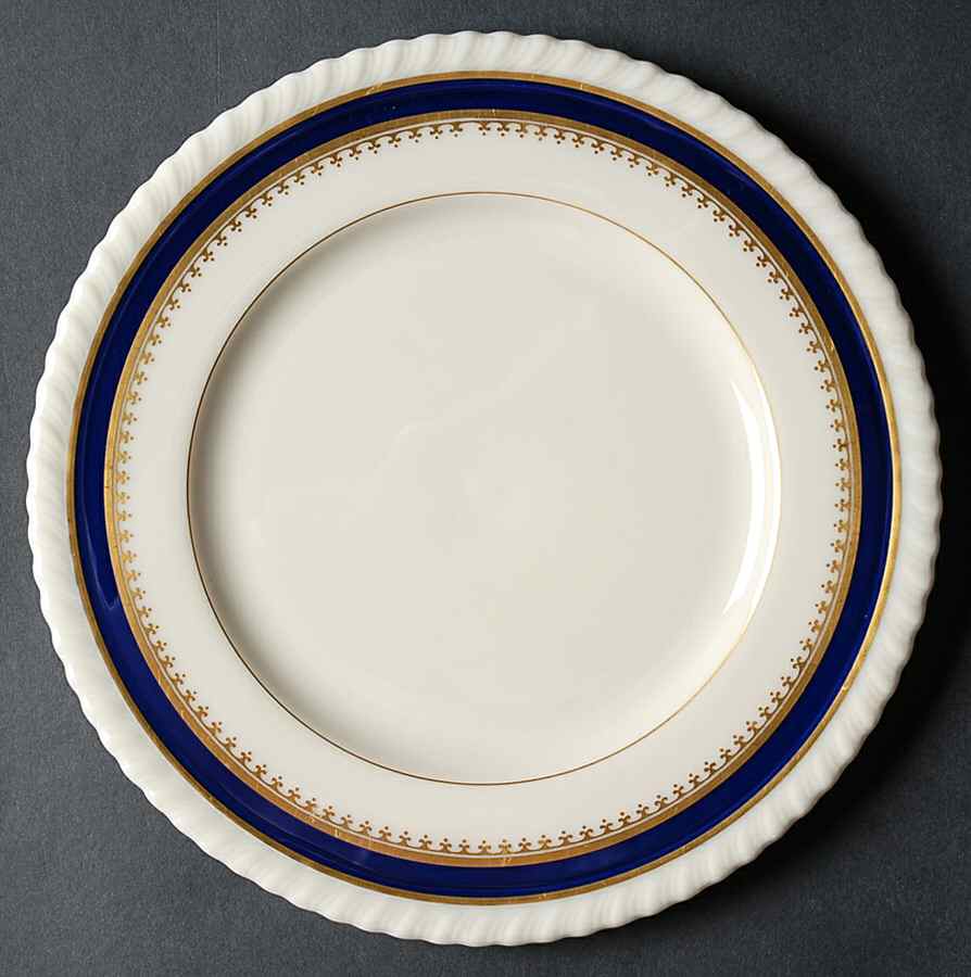 Georgian Blue Salad Plate by Lenox-1