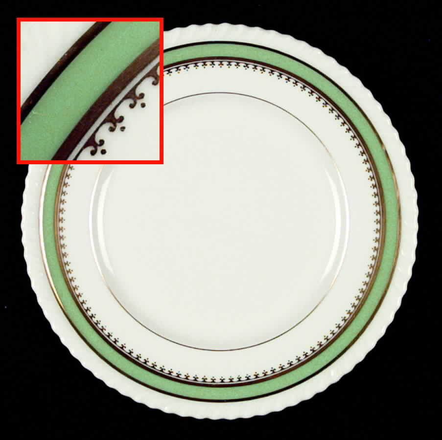 Georgian Green Salad Plate by Lenox-1