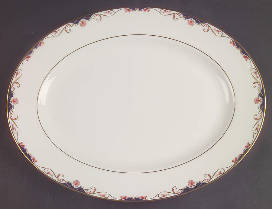 Georgian Shell 13" Oval Serving Platter by Lenox-1