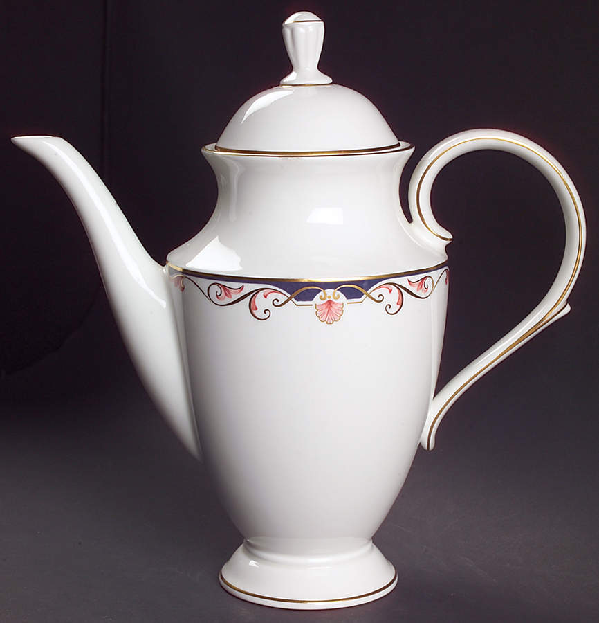 Georgian Shell Coffee Pot & Lid by Lenox-1