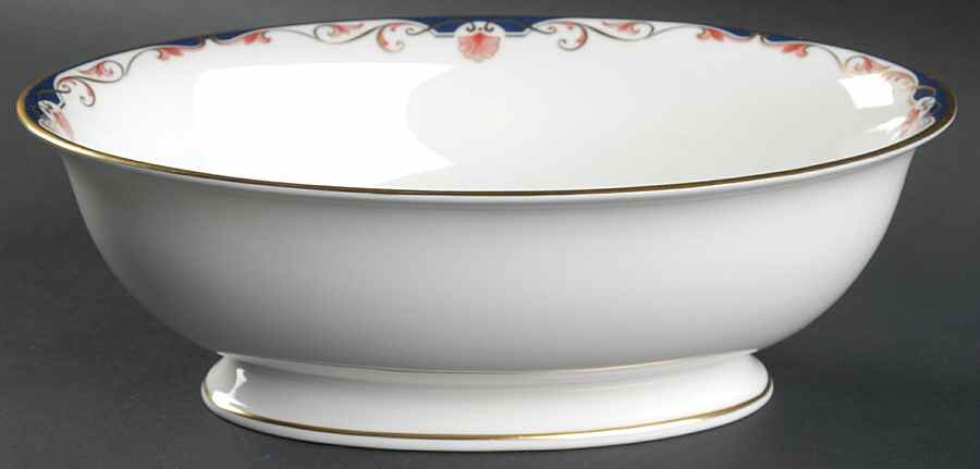Georgian Shell 9" Oval Vegetable Bowl by Lenox-1