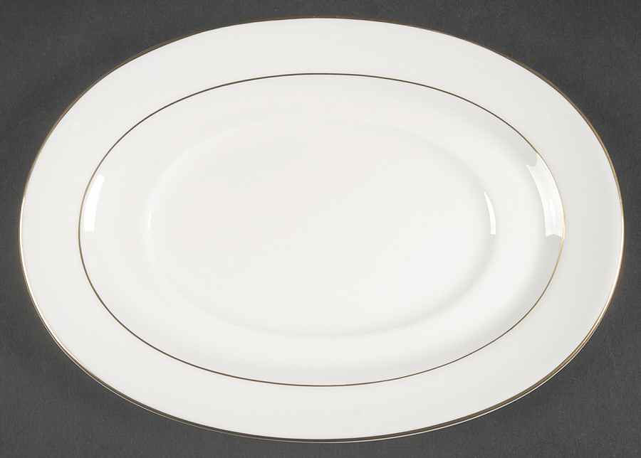 Georgian Shell Underplate for Gravy Boat by Lenox-1