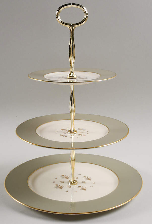 Glendale 13 7/8"-14 1/4" 3-Tiered Serving Tray(DP,SP,BB) HC by Lenox-1