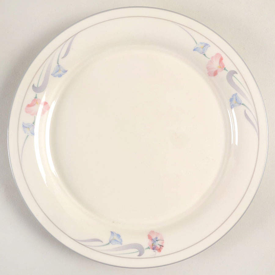 Glories on Grey Salad Plate by Lenox-1