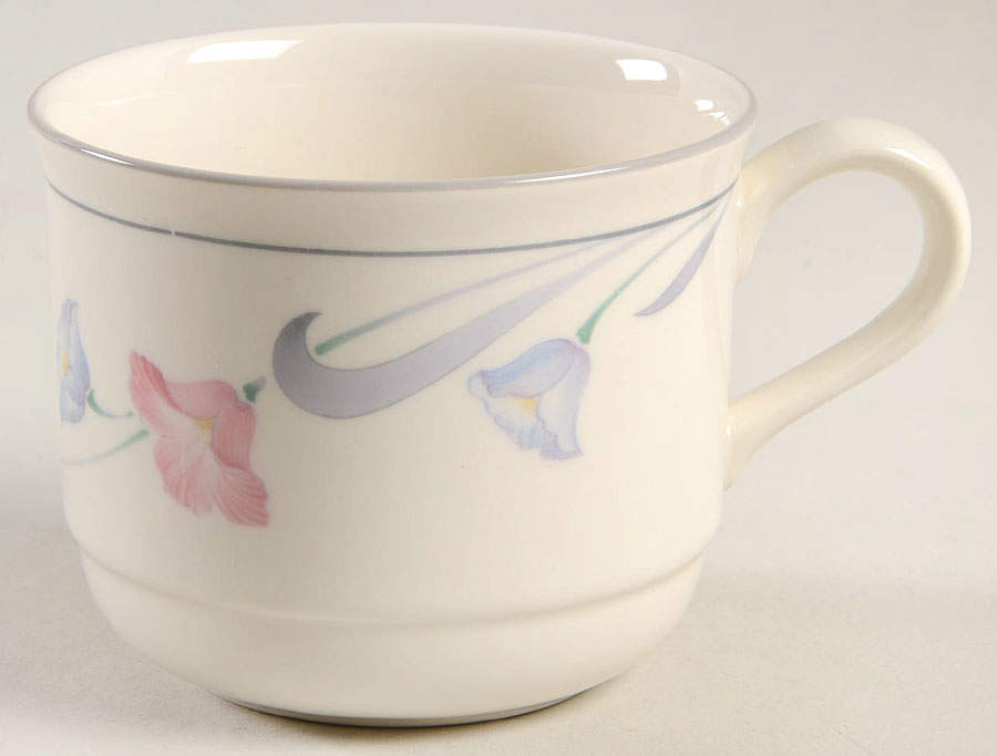 Glories on Grey Flat Cup by Lenox-1