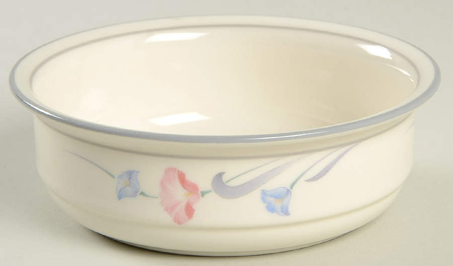 Glories on Grey Fruit/Dessert (Sauce) Bowl by Lenox-1