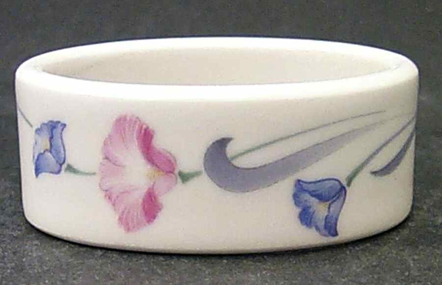 Glories on Grey Napkin Ring by Lenox-1