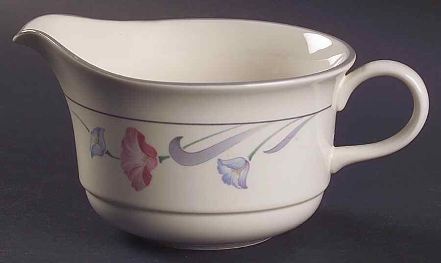 Glories on Grey Open Sauce Boat by Lenox-1