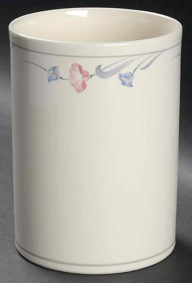 Glories on Grey Utensil Holder by Lenox-1
