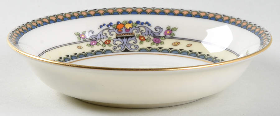 Golden Gate (Gold Trim) Fruit/Dessert (Sauce) Bowl by Lenox-1