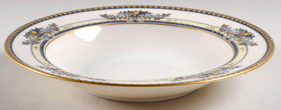 Golden Gate (Gold Trim) Large Rim Soup Bowl by Lenox-1