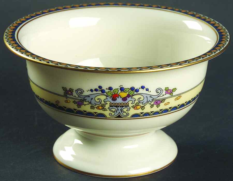 Golden Gate (Gold Trim) Mayonnaise Bowl by Lenox-1