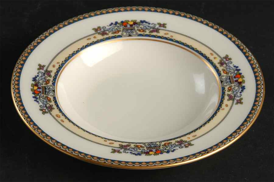 Golden Gate (Gold Trim) Rim Fruit/Dessert (Sauce) Bowl by Lenox-1