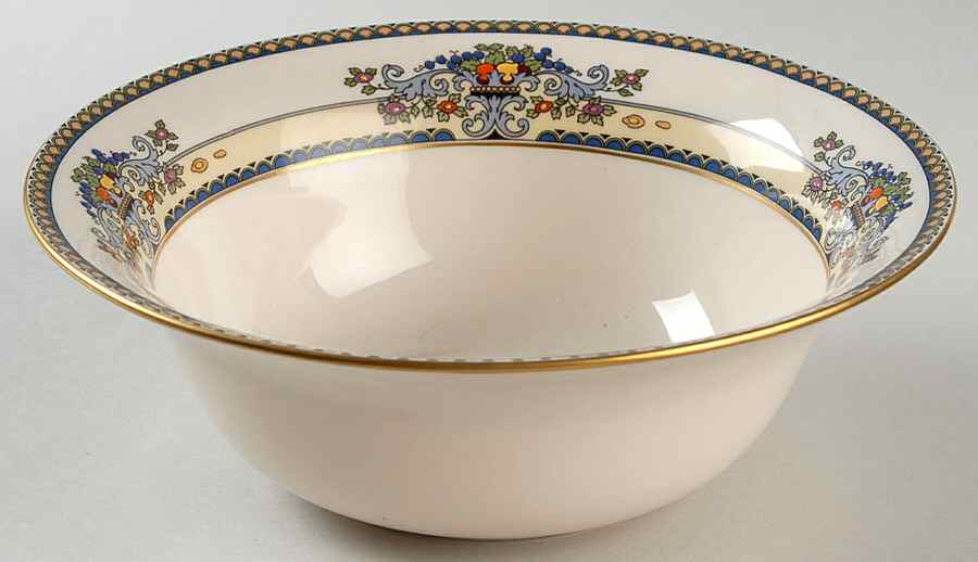 Golden Gate (Gold Trim) 8" Round Vegetable Bowl by Lenox-1