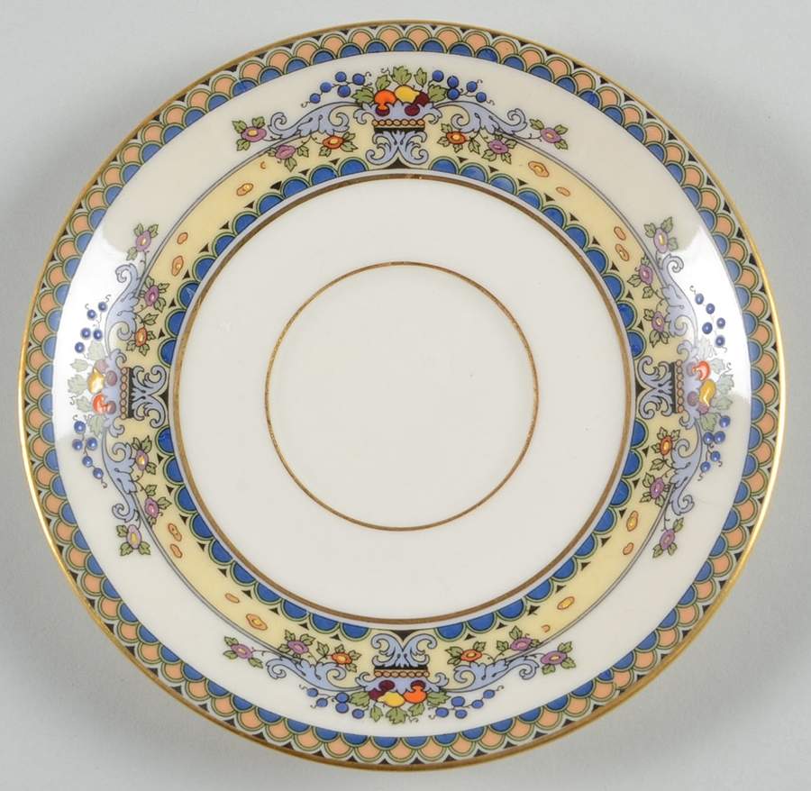 Golden Gate (Gold Trim) Saucer for Bouillon Cup by Lenox-1