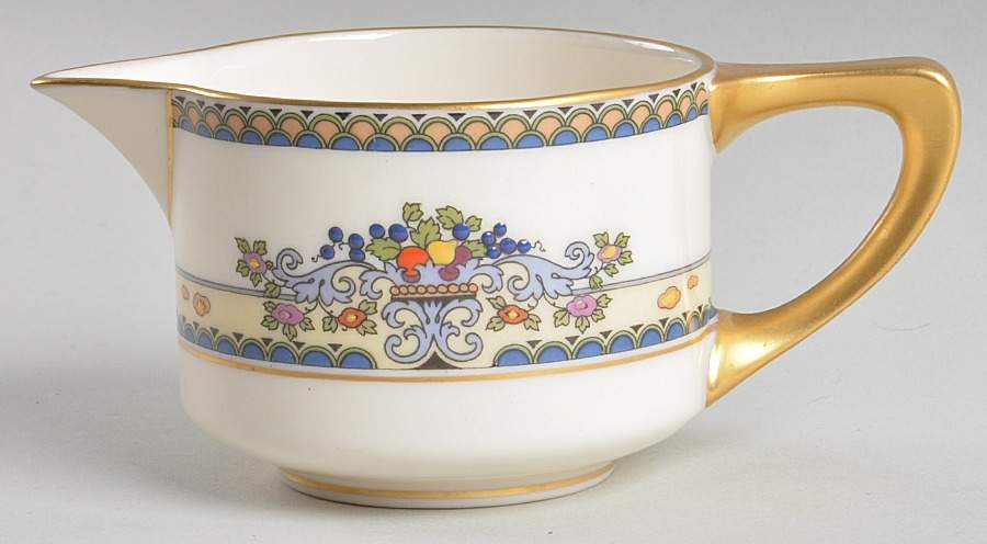 Golden Gate (Gold Trim) Shape 1692 Creamer by Lenox-1